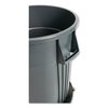 Impact Products 44 qt Round Trash Can, Gray, Open Top, Plastic 7744-3